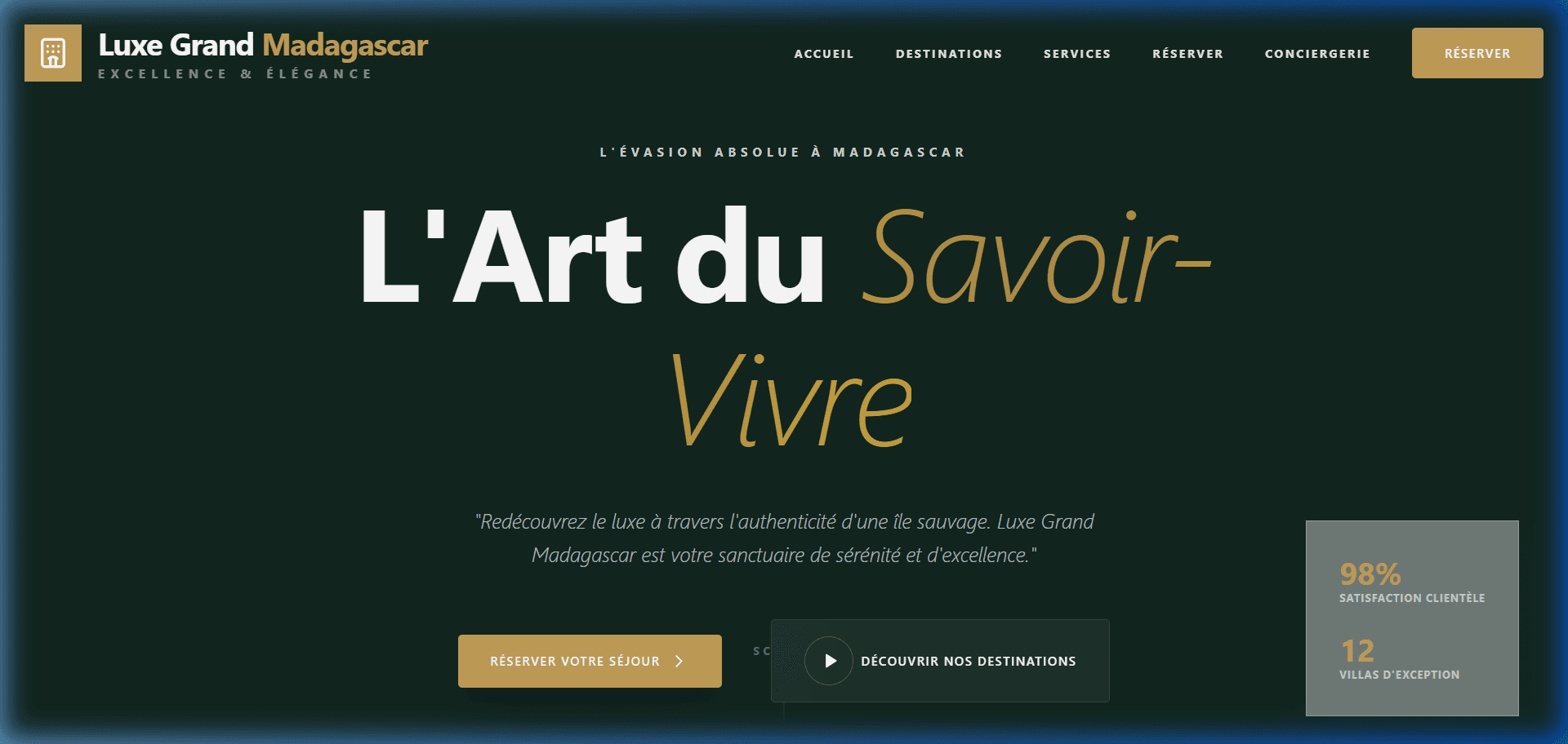 Luxe Grand Madagascar